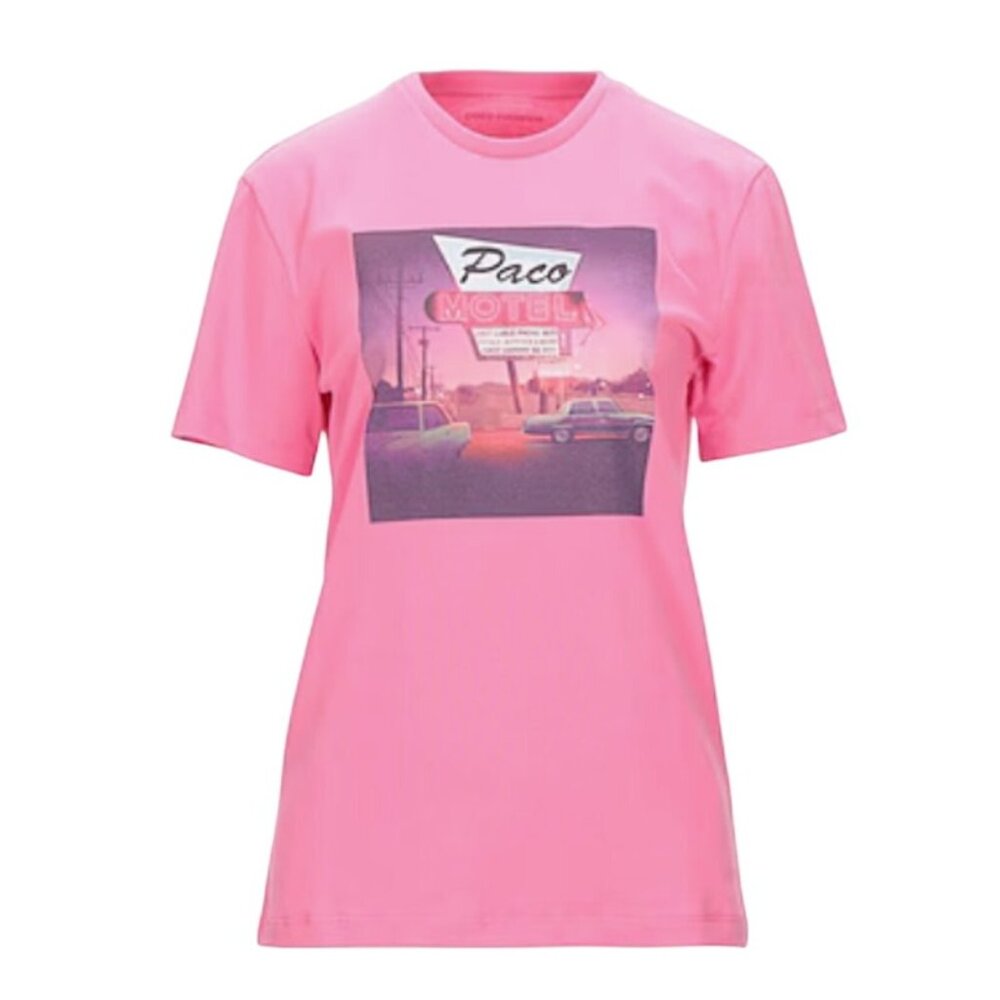 Short Sleeve Las Vegas T shirt Pink L